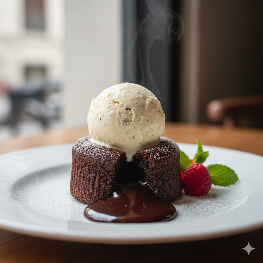 Imagen del Postre de Chocolate